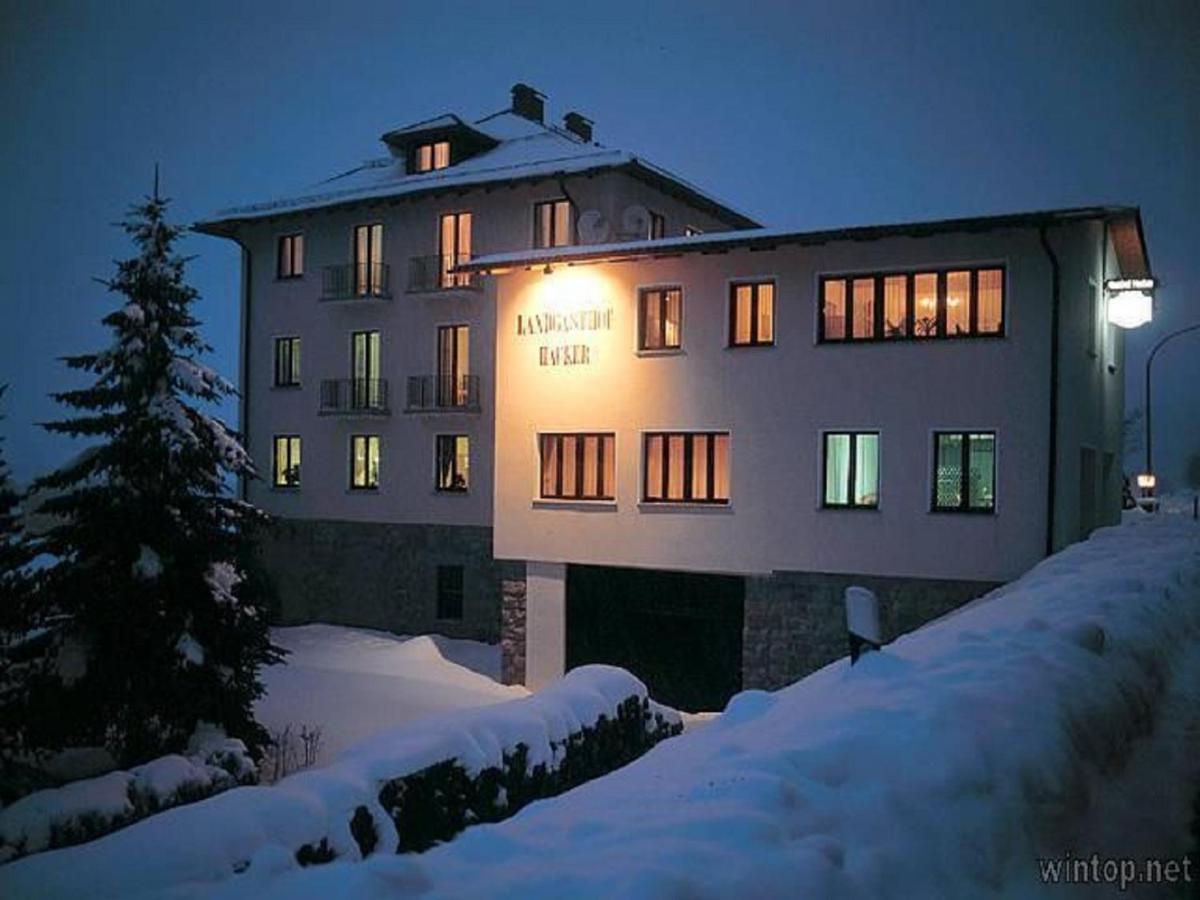 Hotel Landgasthof Hacker Zachenberg Bagian luar foto